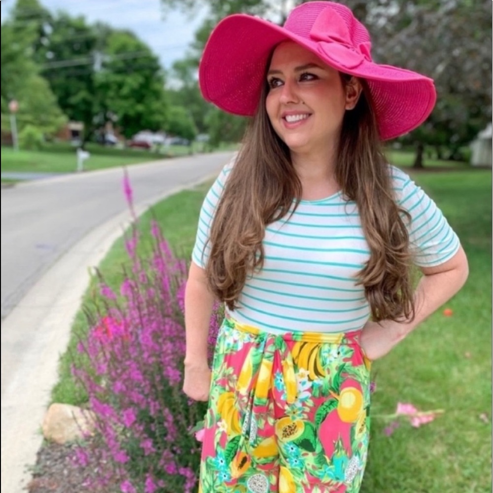 Reborn J Tropical Print Jumpsuit